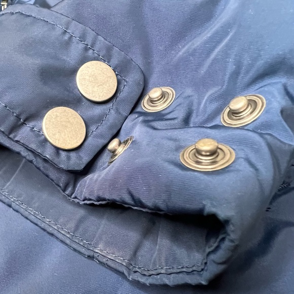 OBERMEYER Leighton Insulated Hooded Ski Jacket Navy Blue Women's Size 6 - Picture 12 of 16